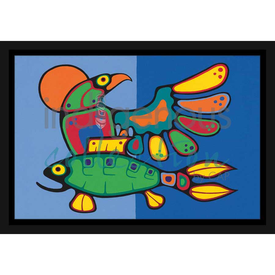 Come Together by artist Jim Oskineegish - Ojibway. Indigenous Collection
