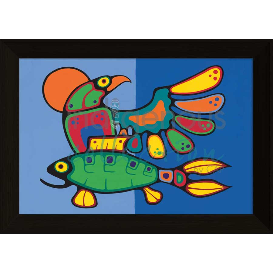 Come Together by artist Jim Oskineegish - Ojibway. Indigenous Collection