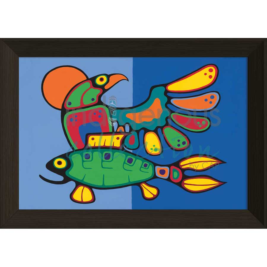 Come Together by artist Jim Oskineegish - Ojibway. Indigenous Collection