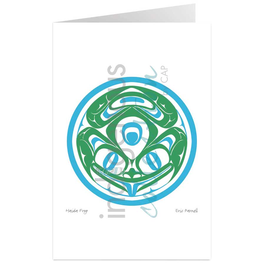 Haida Frog by artist Eric Parnell