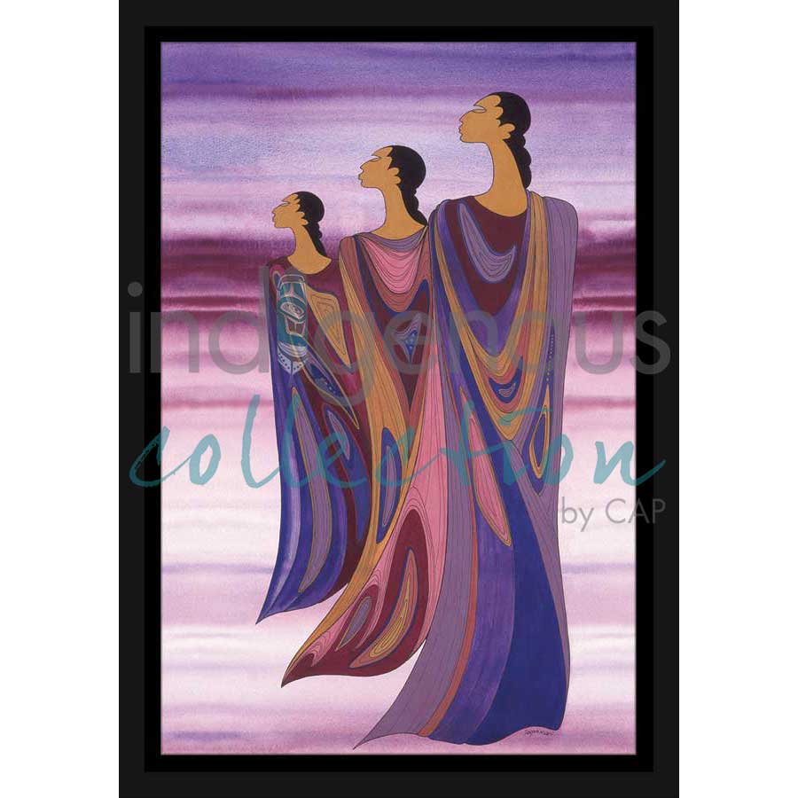 Strength Through The Centuries by artist Maxine Noel - Santee Oglala Sioux. Indigenous Collection