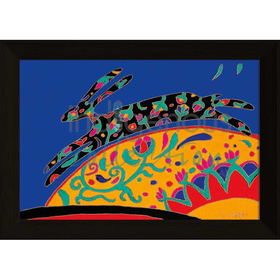 Lucky Rabbit by artist Dawn Oman - Denesuline (Chipewyan). Indigenous Collection