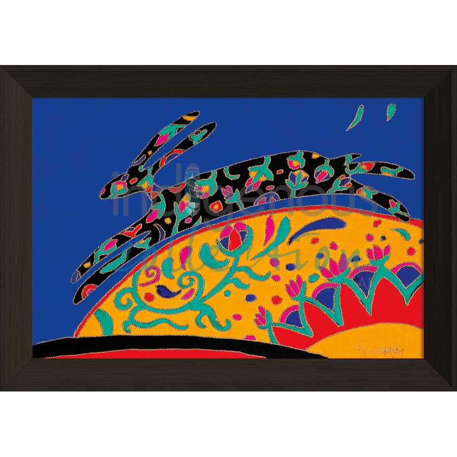 Lucky Rabbit by artist Dawn Oman - Denesuline (Chipewyan). Indigenous Collection