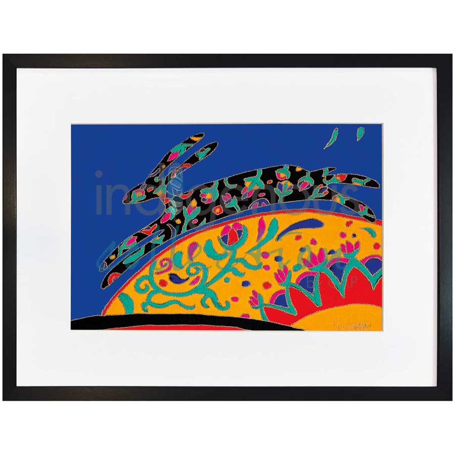 Lucky Rabbit by artist Dawn Oman - Denesuline (Chipewyan). Indigenous Collection