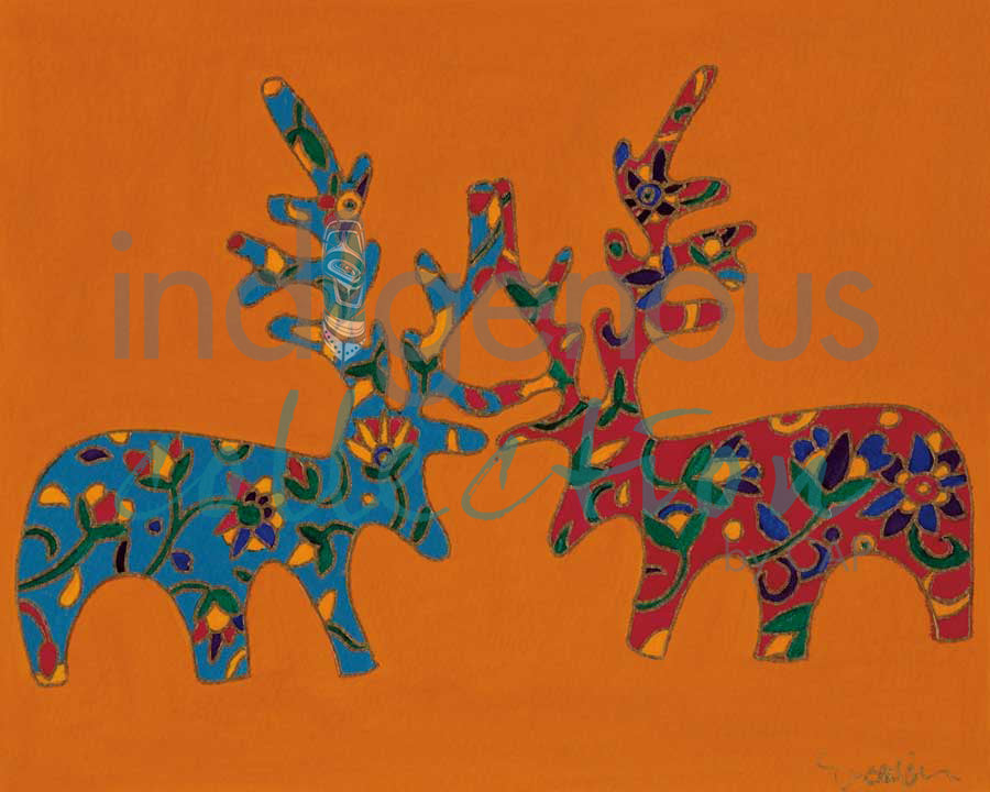 Mates by artist Dawn Oman