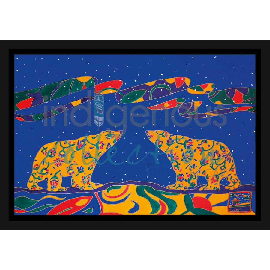 Spring Coat by artist Dawn Oman - Denesuline (Chipewyan). Indigenous Collection