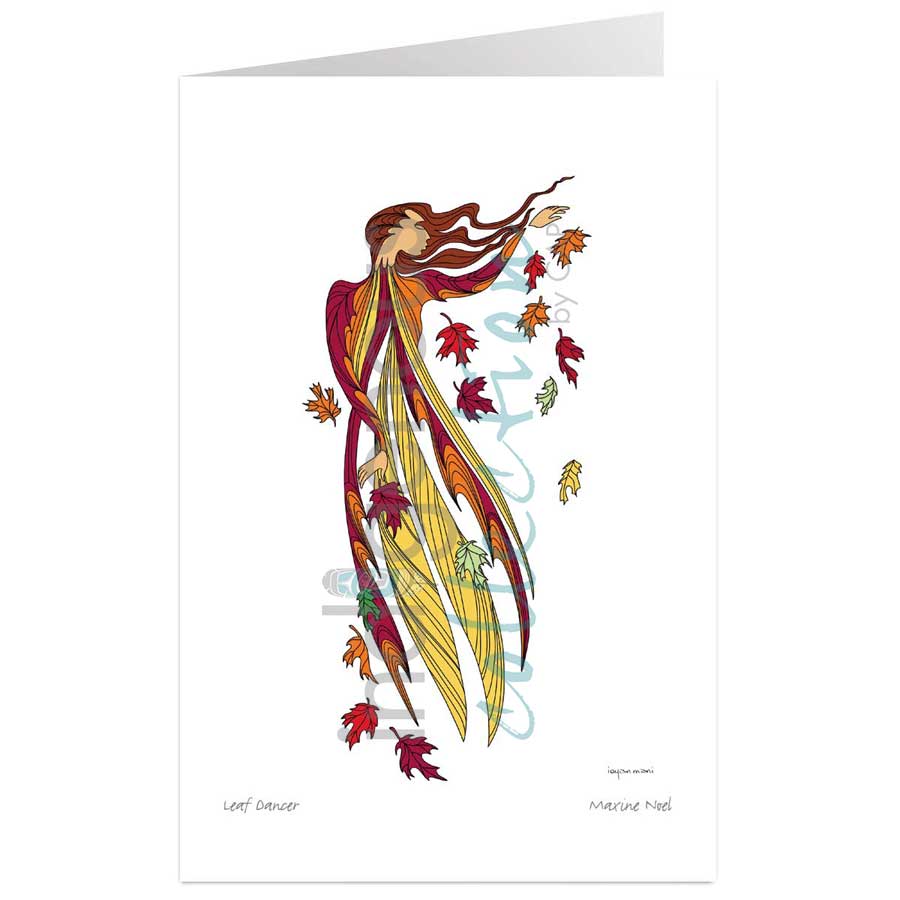 Leaf Dancer by artist Maxine Noel