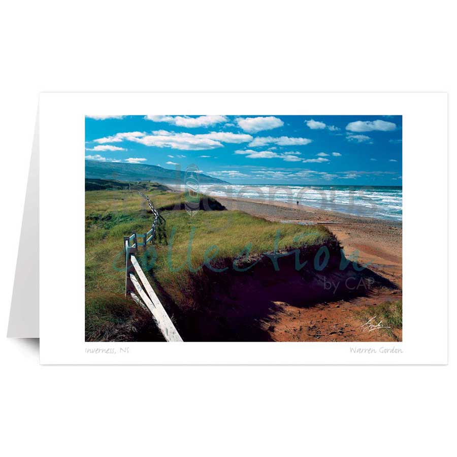 Inverness Beach, NS by artist Warren Gordon