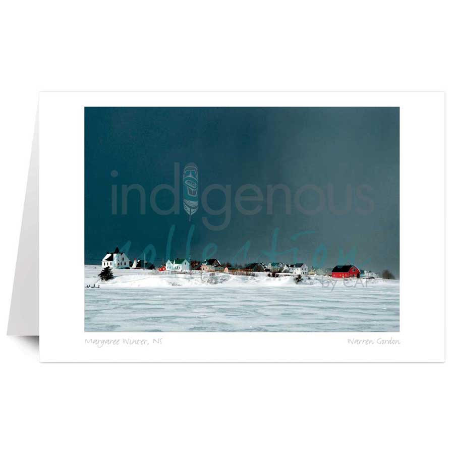 Margaree Winter, NS by artist Warren Gordon