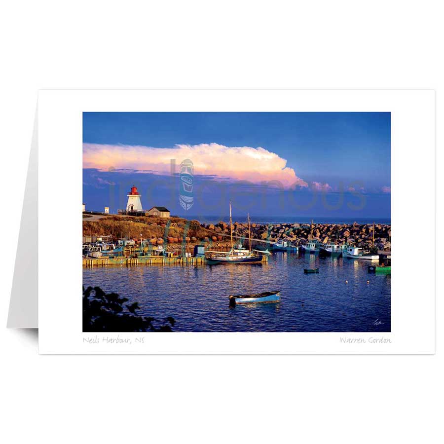 Neils Harbour, NS by artist Warren Gordon