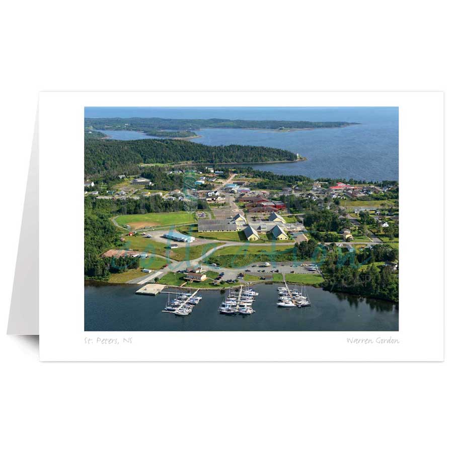 St. Peters, NS by artist Warren Gordon