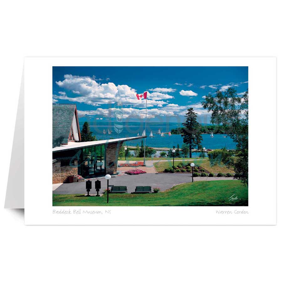 Baddeck Bell Museum, NS  by artist Warren Gordon