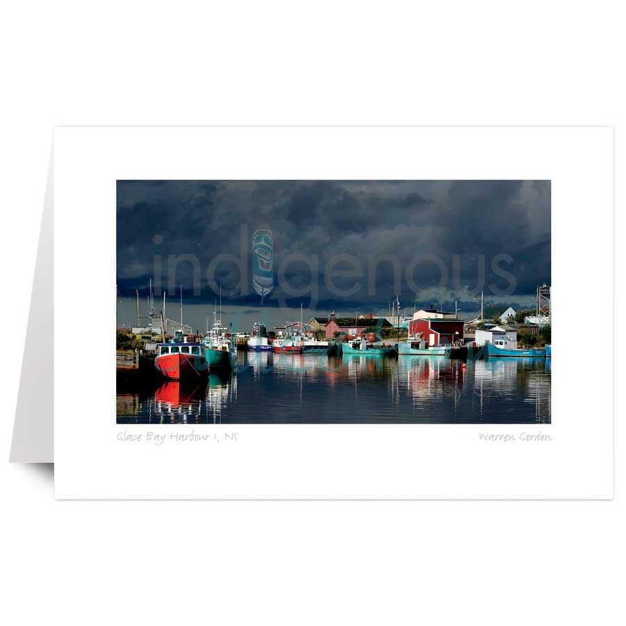 Glace Bay Harbour I, NS by artist Warren Gordon