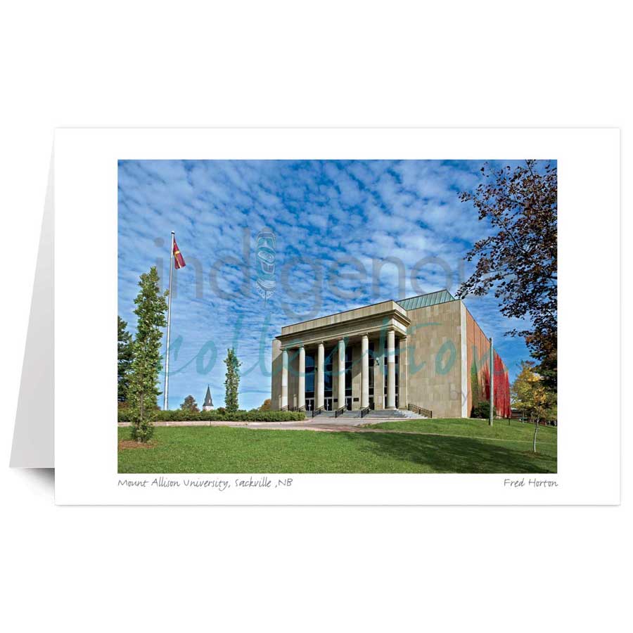Mount Allison University, Sackville, NB by artist Fred Horton
