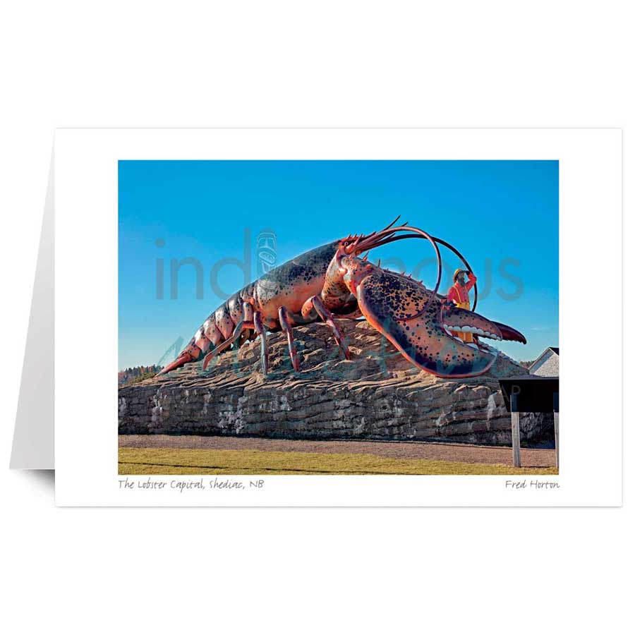 The Lobster Capital, Shediac, NB by artist Fred Horton