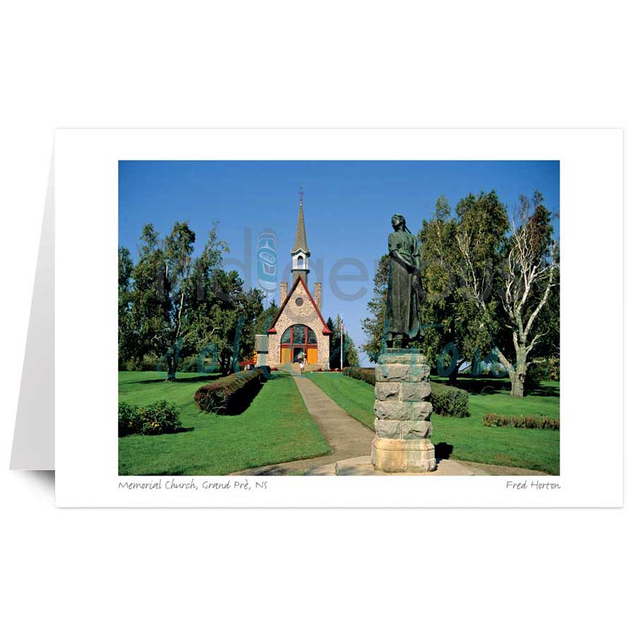 Memorial Church, Grand Pr√®, NS  by artist Fred Horton