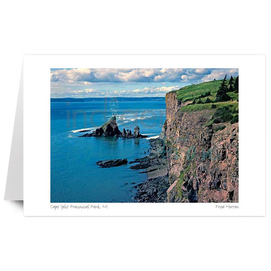 Cape Split Provincial Park, NS by artist Fred Horton
