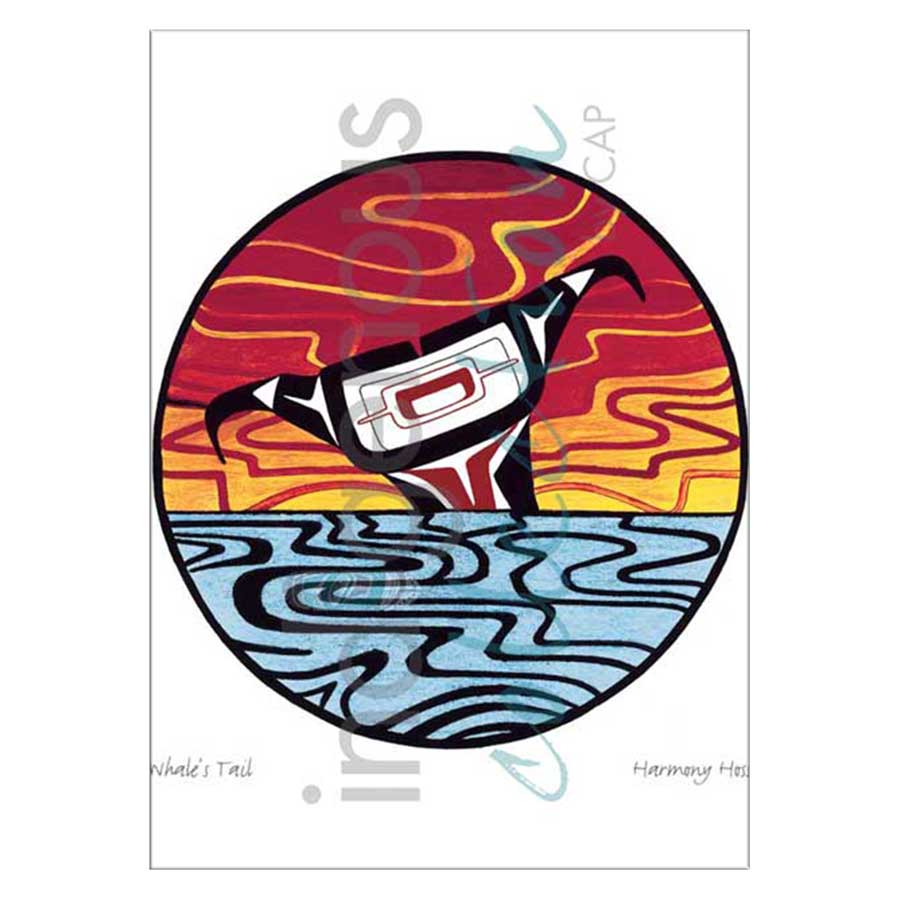 Whale's Tail Canvas Prints