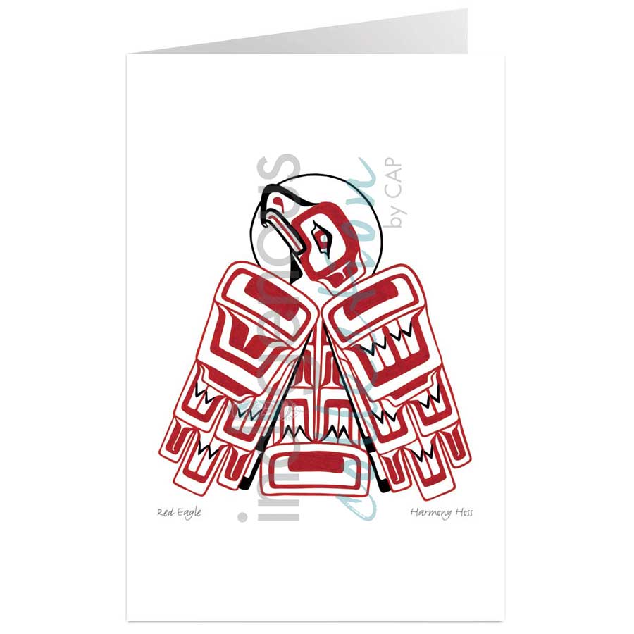 Red Eagle by artist Harmony Hoss
