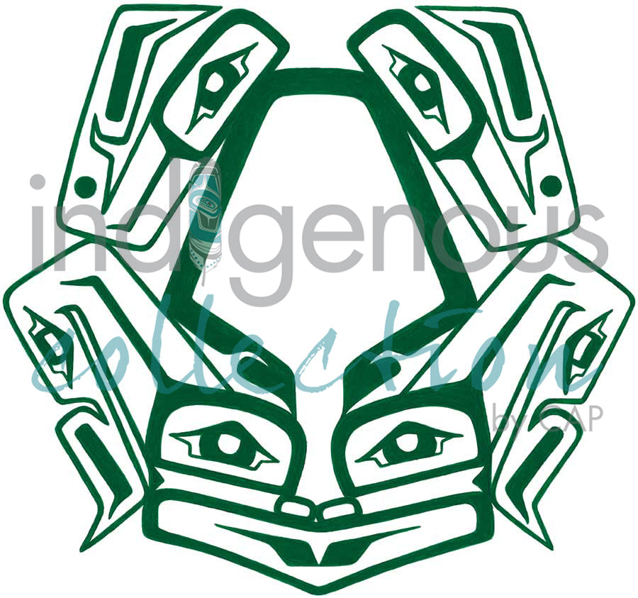 Frog by artist Harmony Hoss