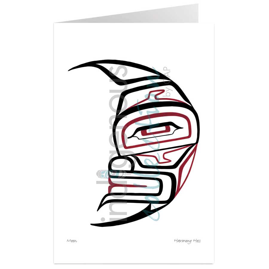 Moon by artist Harmony Hoss