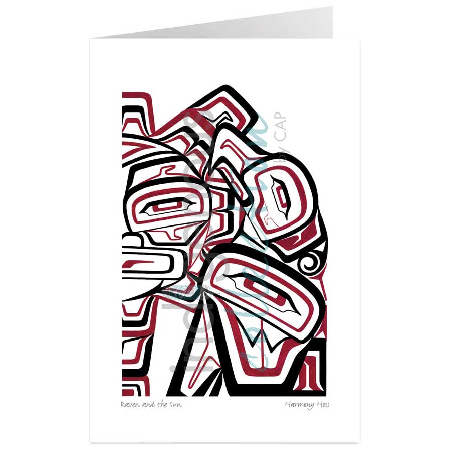 Raven and the Sun by artist Harmony Hoss