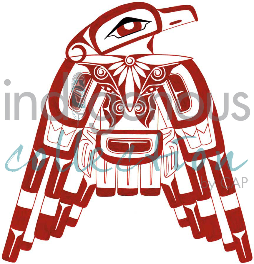 Red Raven by artist Harmony Hoss