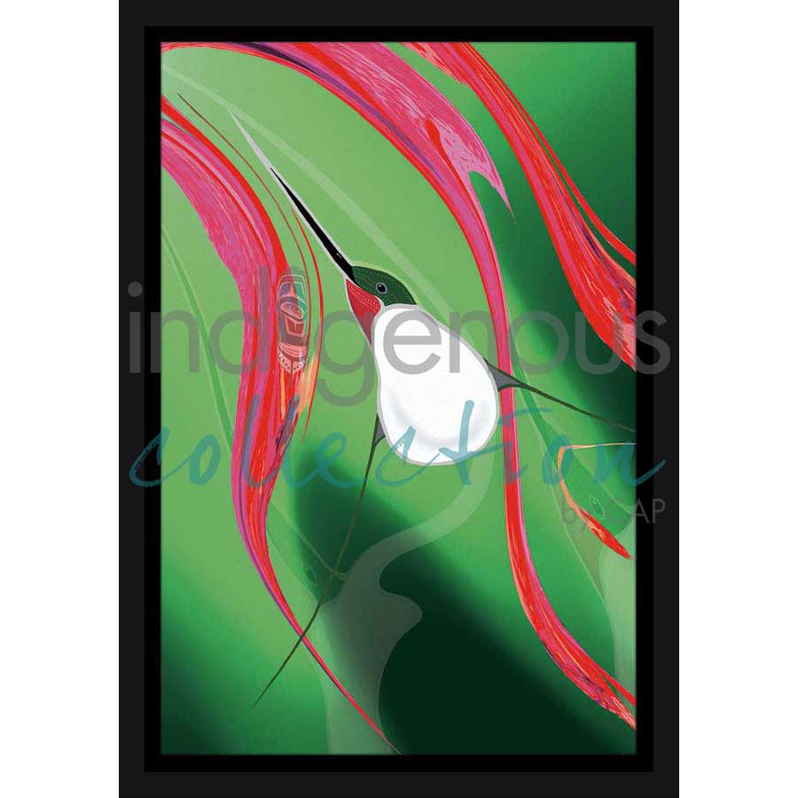 Rendezvous by artist Rick Beaver - Ojibway. Indigenous Collection