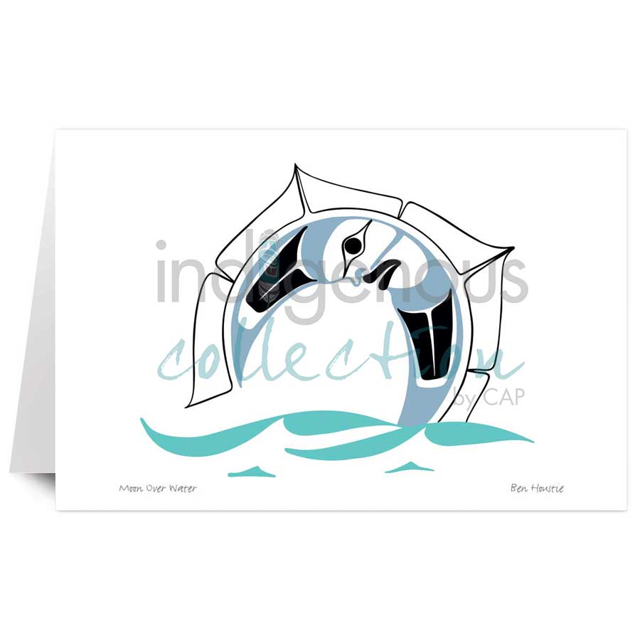 Moon Over Water by artist Ben Houstie