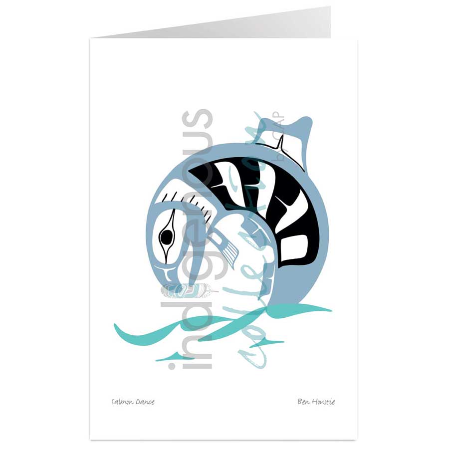 Salmon Dance by artist Ben Houstie