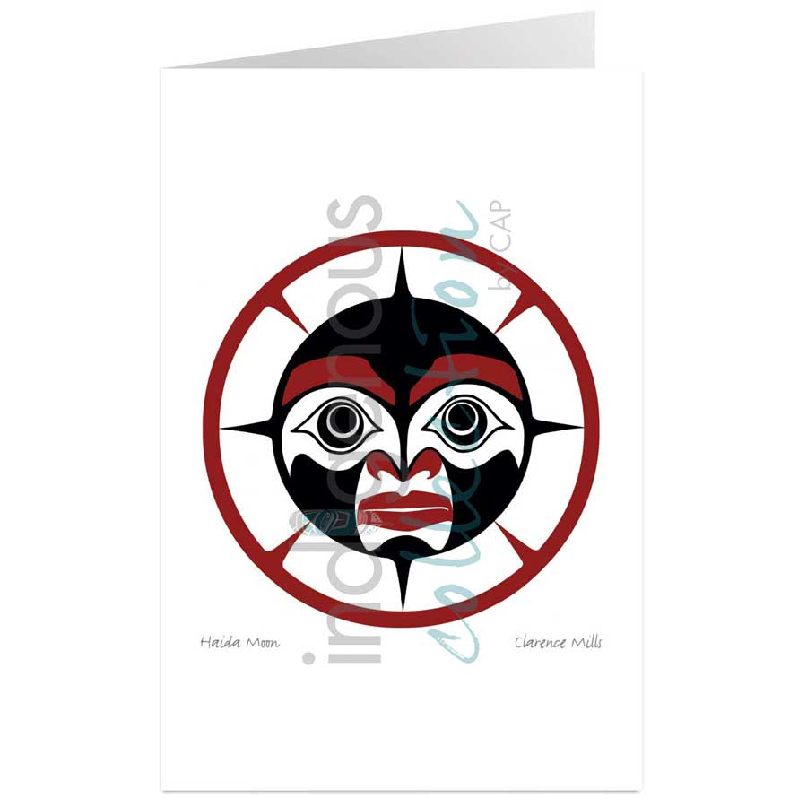 Haida Moon by artist Clarence Mills