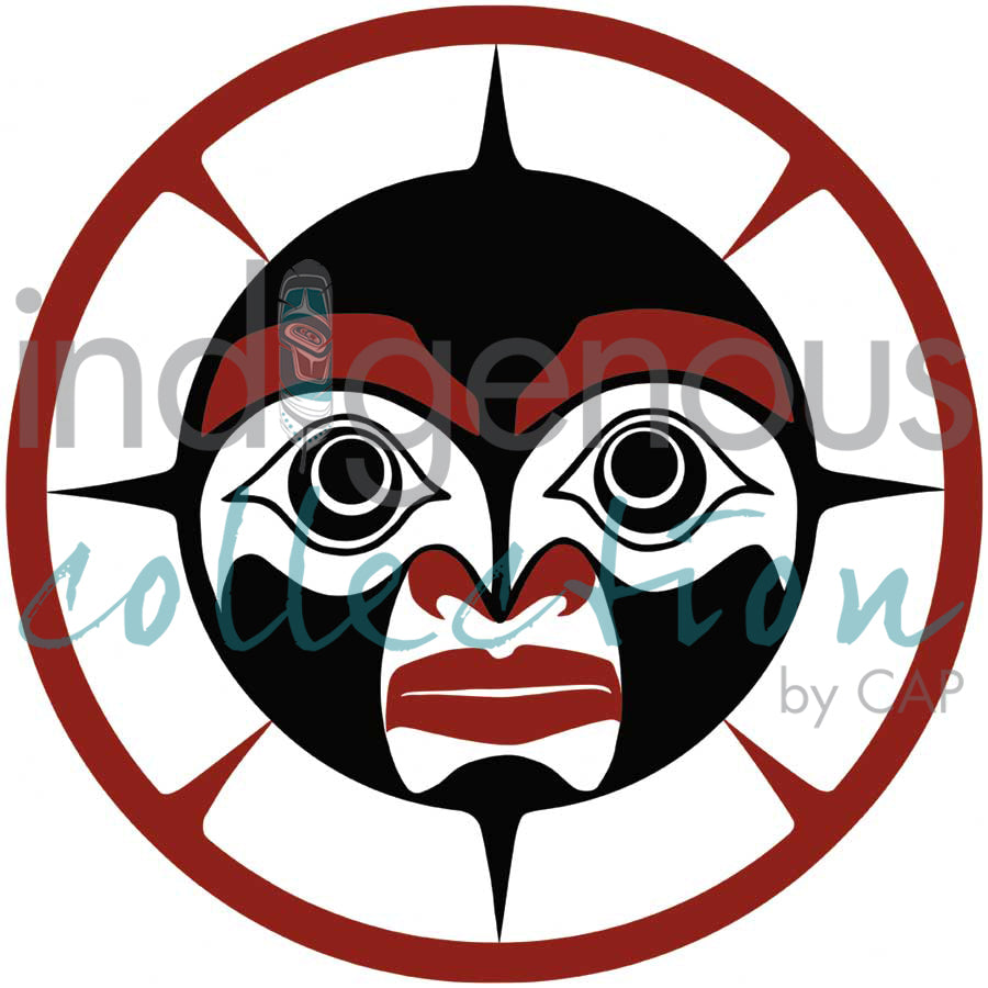 Haida Moon by artist Clarence Mills