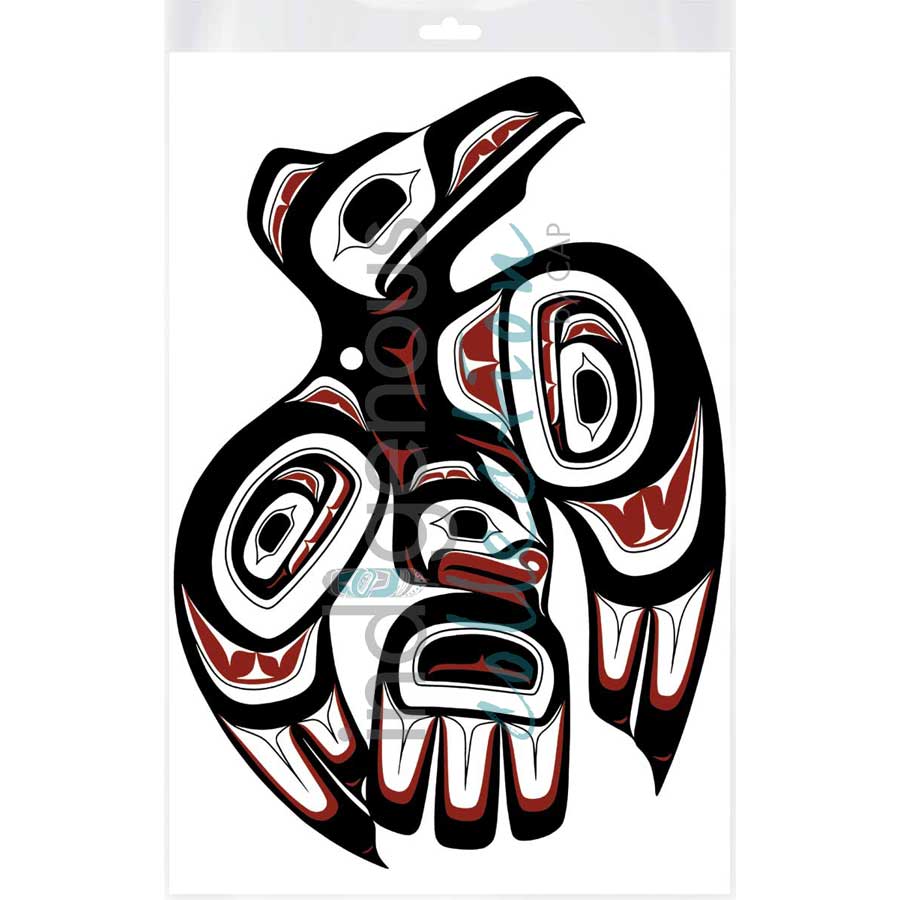 Haida Raven III by artist Clarence Mills - Haida. Indigenous Collection