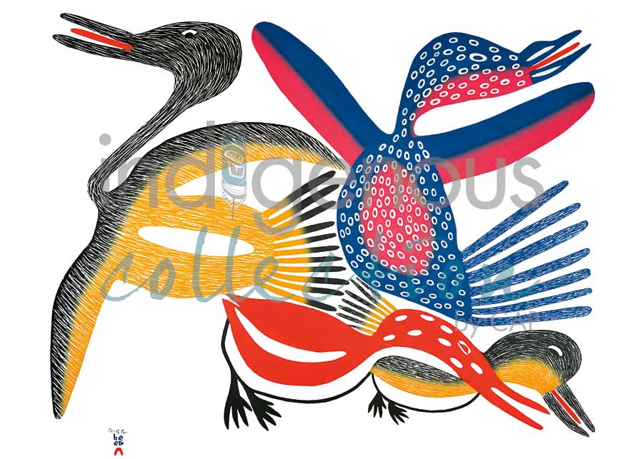 Meelia's Birds by artist Meelia Kelly