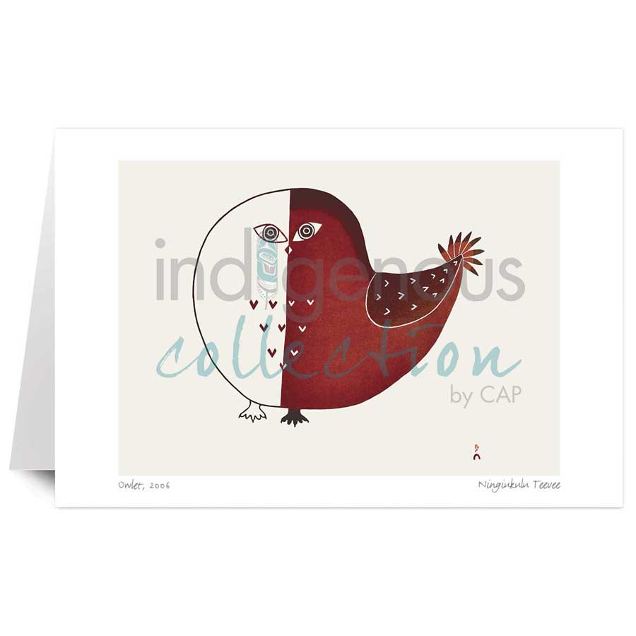 Owlet by artist Ningiukulu Teevee