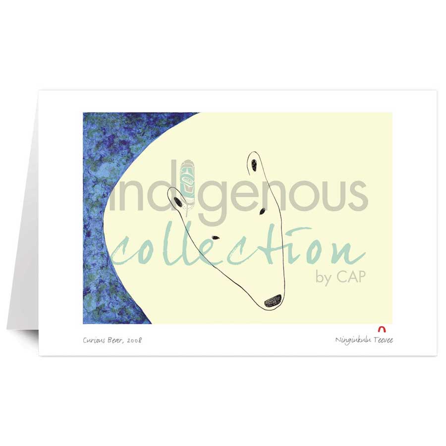 Curious Bear by artist Ningiukulu Teevee