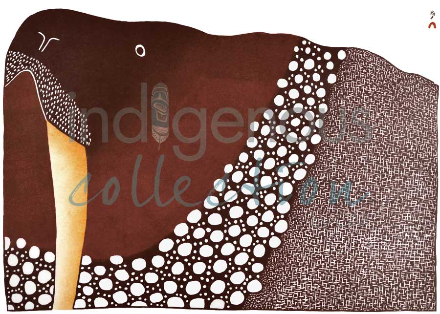 Timmiqti (Bull Walrus) by artist Ningiukulu Teevee