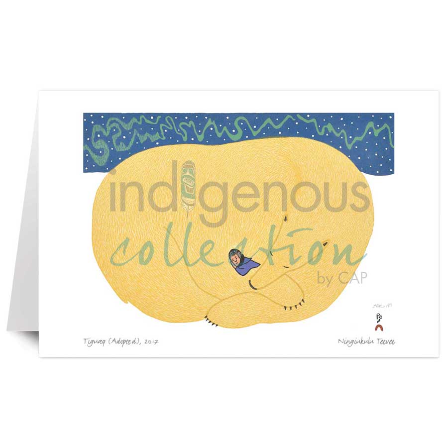 Tiguaq (Adopted) by artist Ningiukulu Teevee