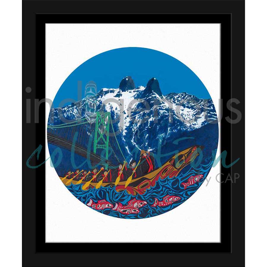 First People by artist Richard Shorty - Northern Tutchone. Indigenous Collection