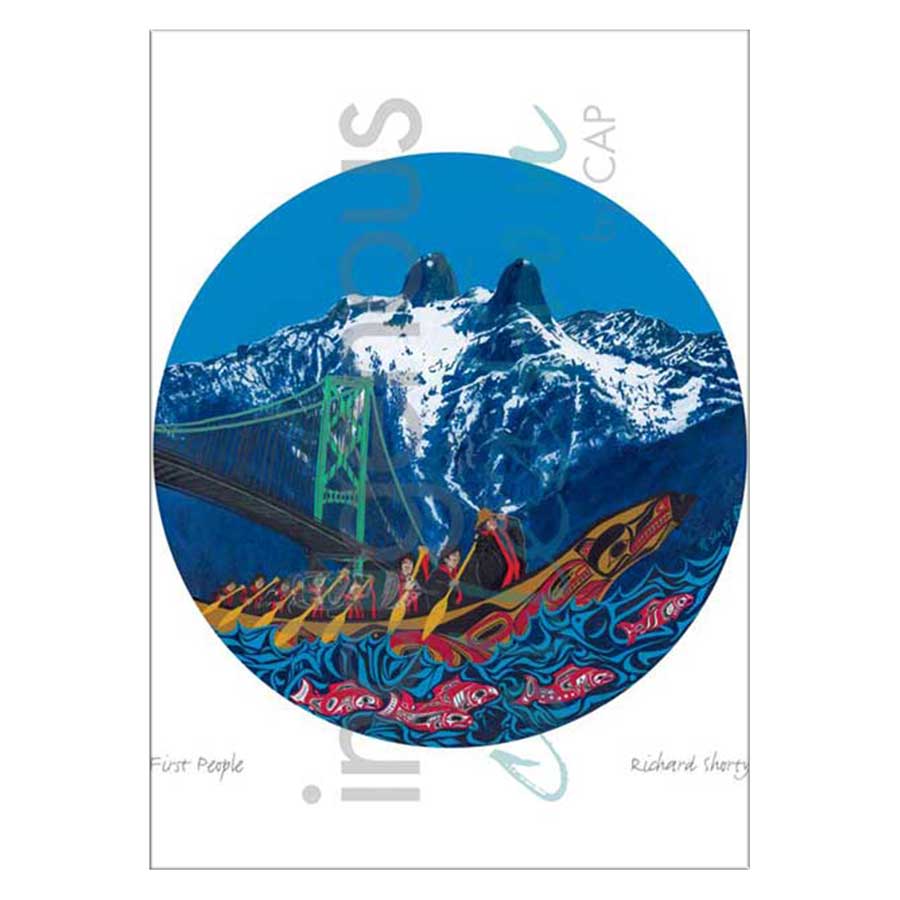 First People Canvas Prints