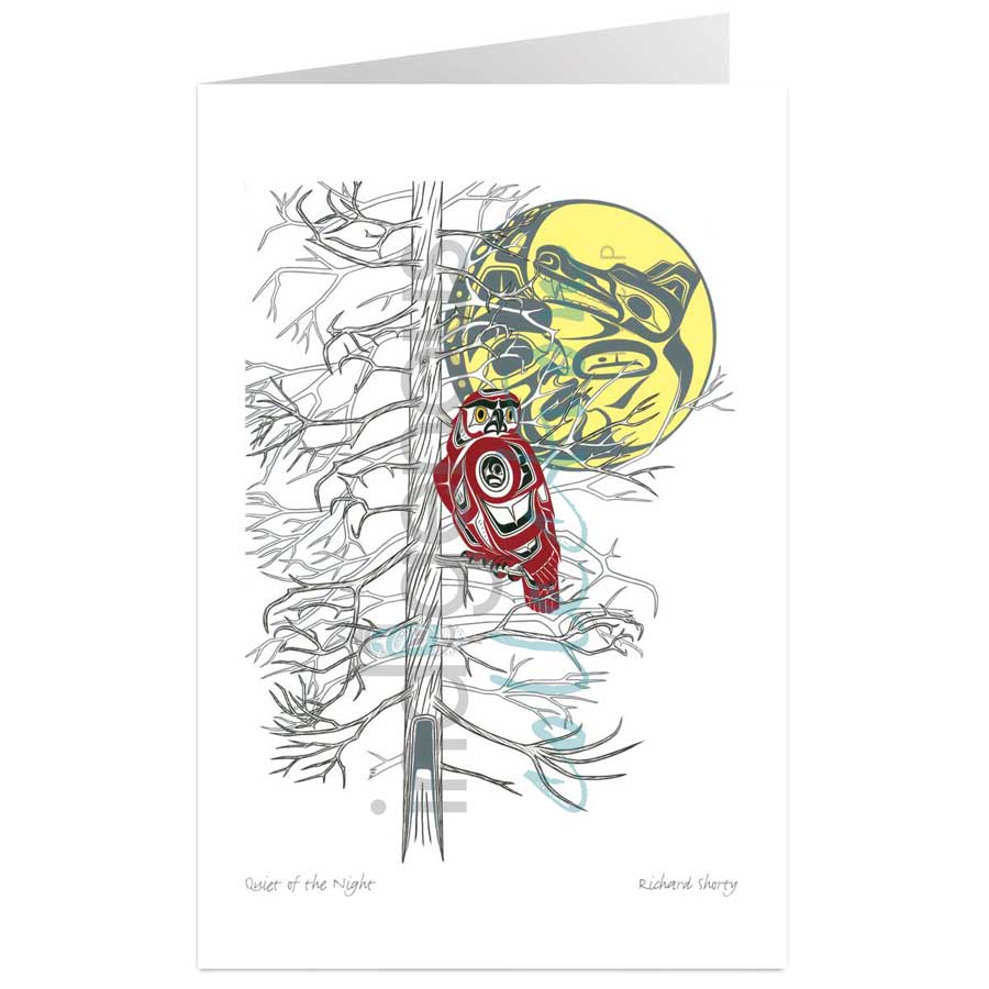 Quiet of the Night by artist Richard Shorty