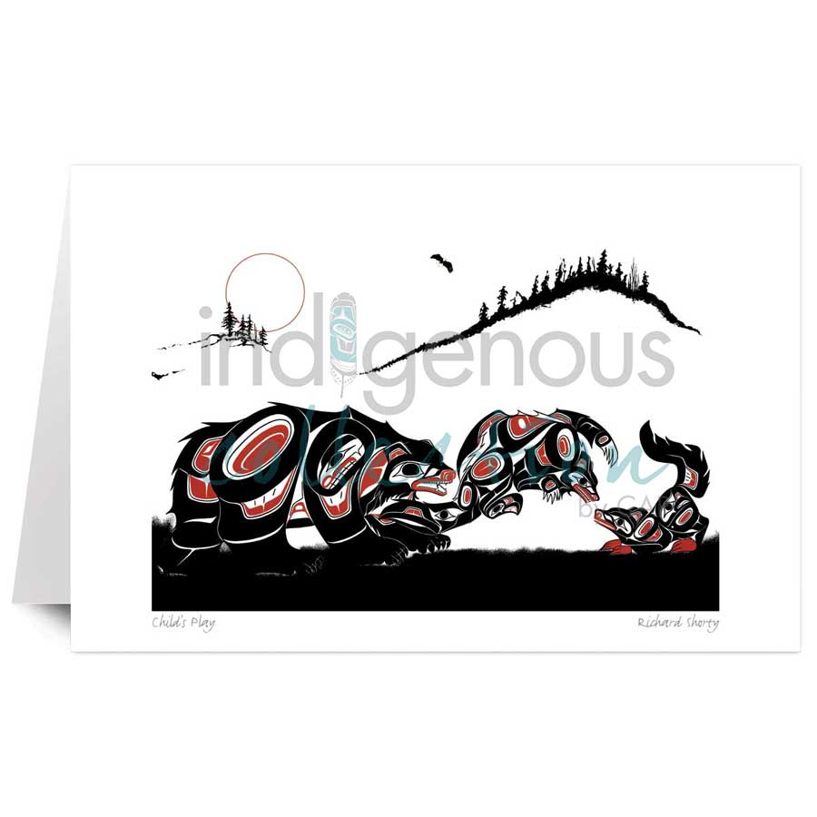 Child's Play by artist Richard Shorty