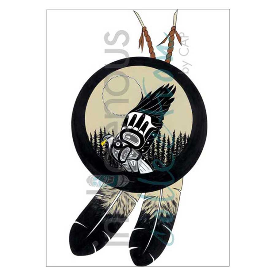Eagle Feathers Canvas Prints