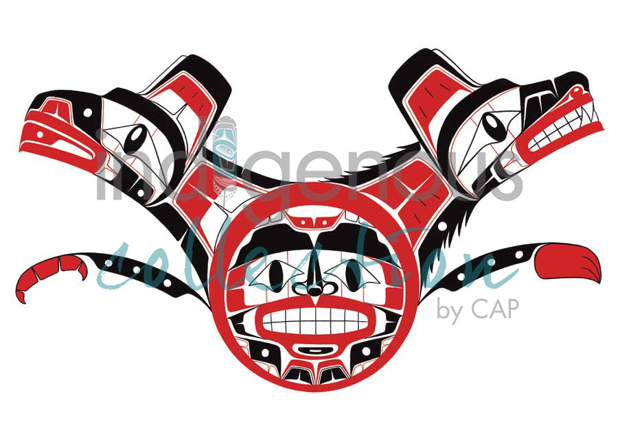 Two Clans by artist Terrence Shorty