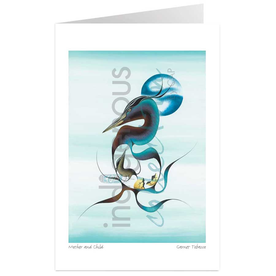 Mother and Child by artist Garnet Tobacco