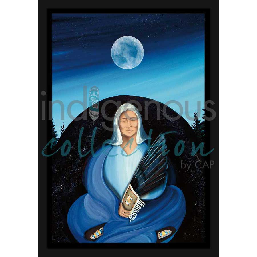 Wisdom by artist Betty Albert - Cree. Indigenous Collection
