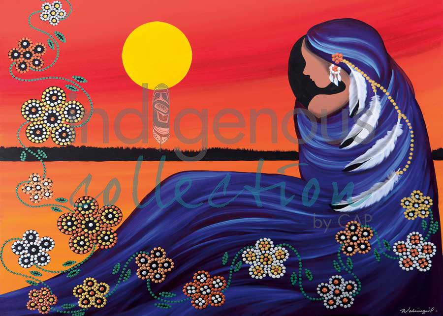 Evening Sun Woman by artist Betty Albert