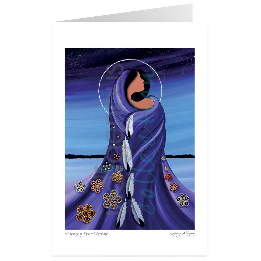 Morning Star Woman by artist Betty Albert