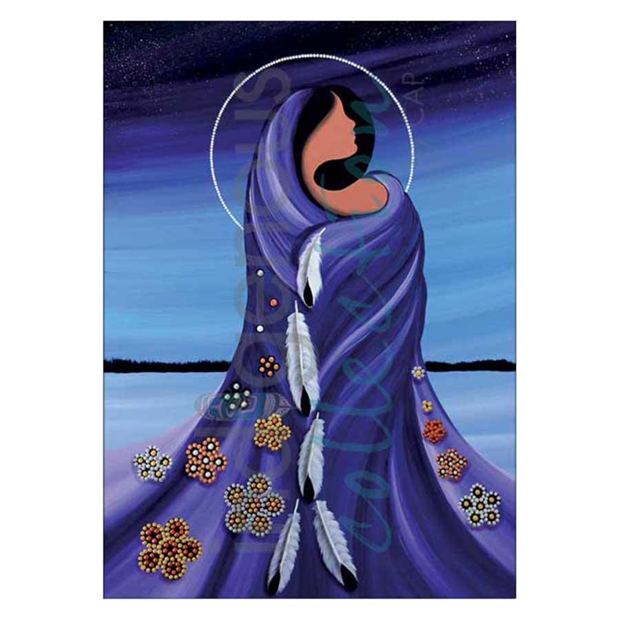 Morning Star Woman Canvas Prints