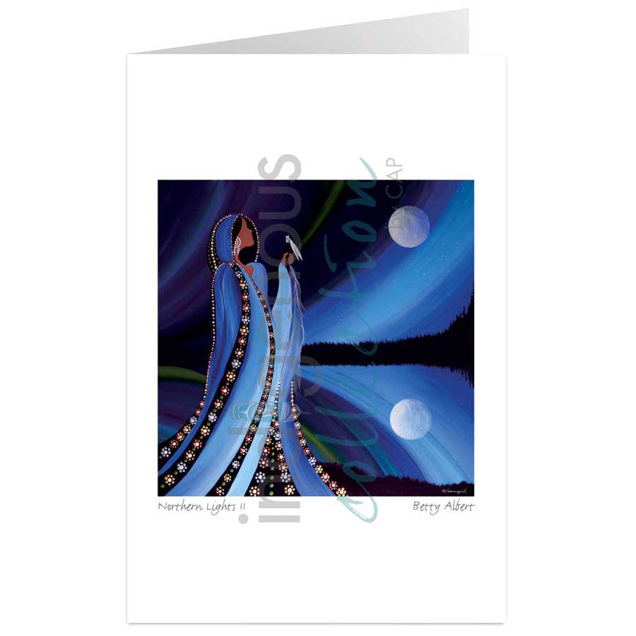 Northern Lights II by artist Betty Albert